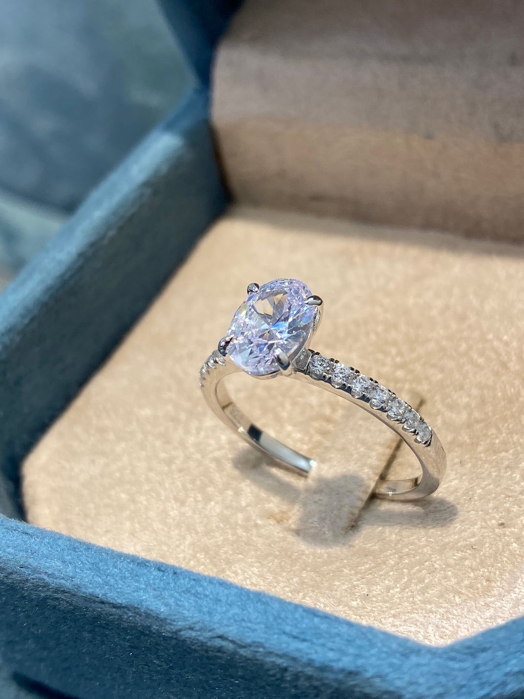 bague ovale Minimal