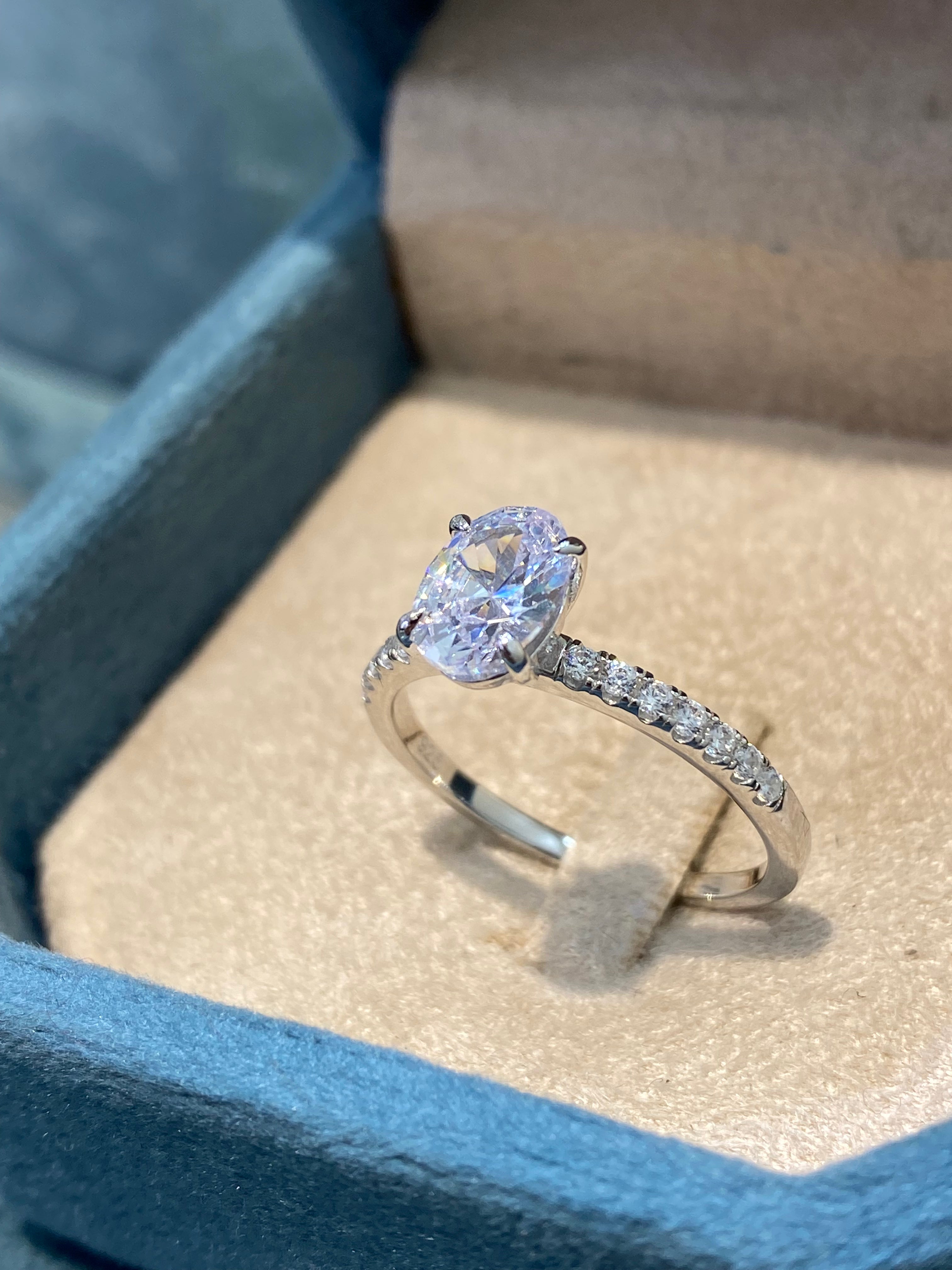 bague ovale Minimal