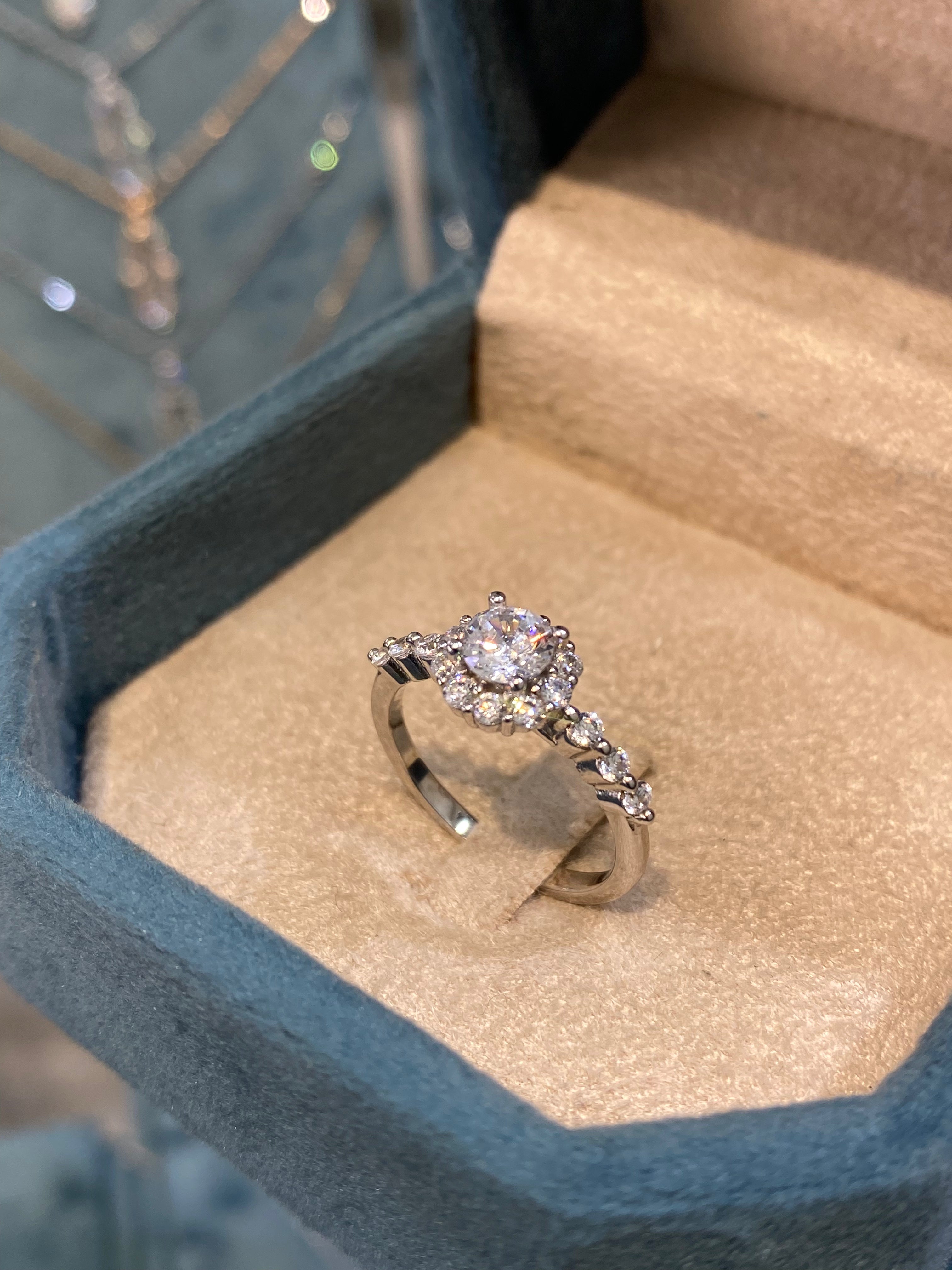 Bague fleure