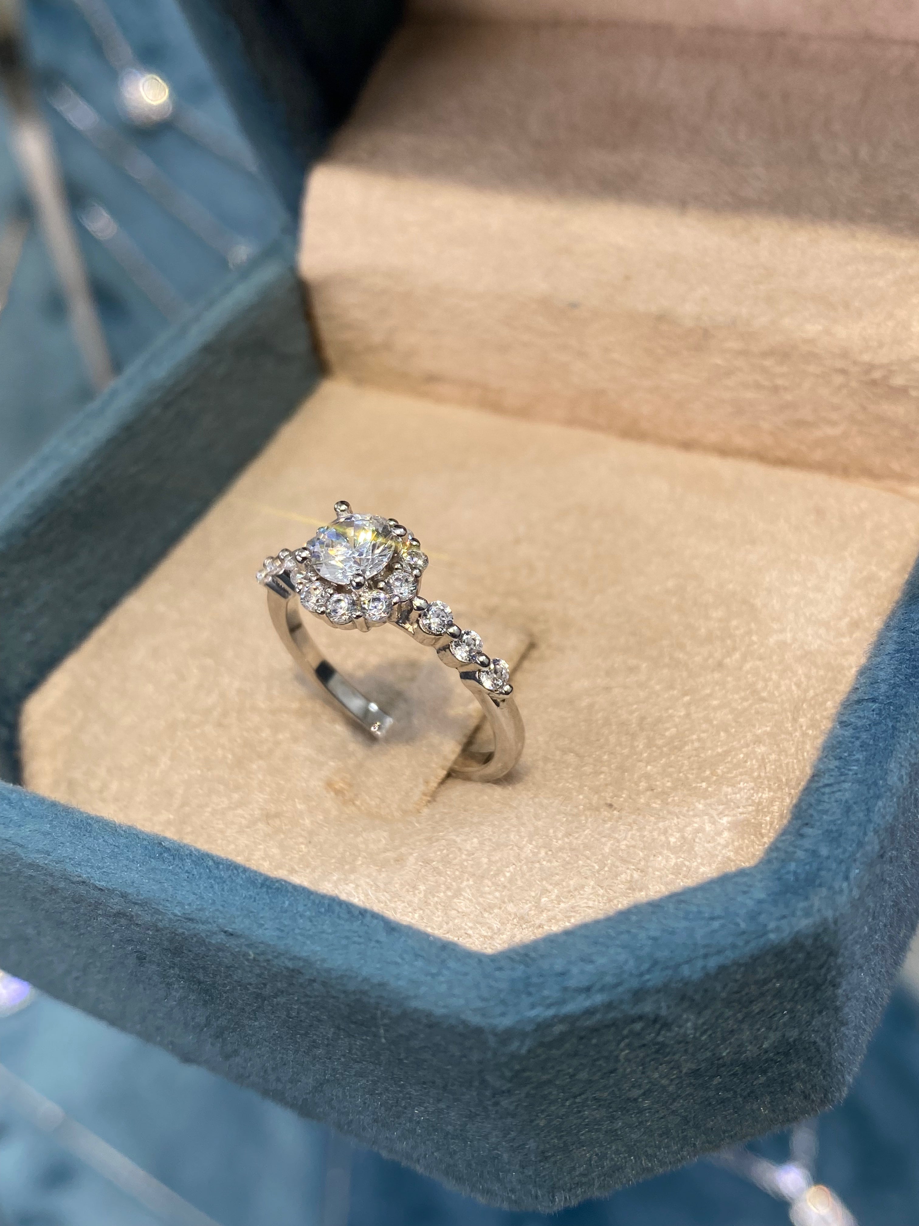 Bague fleure