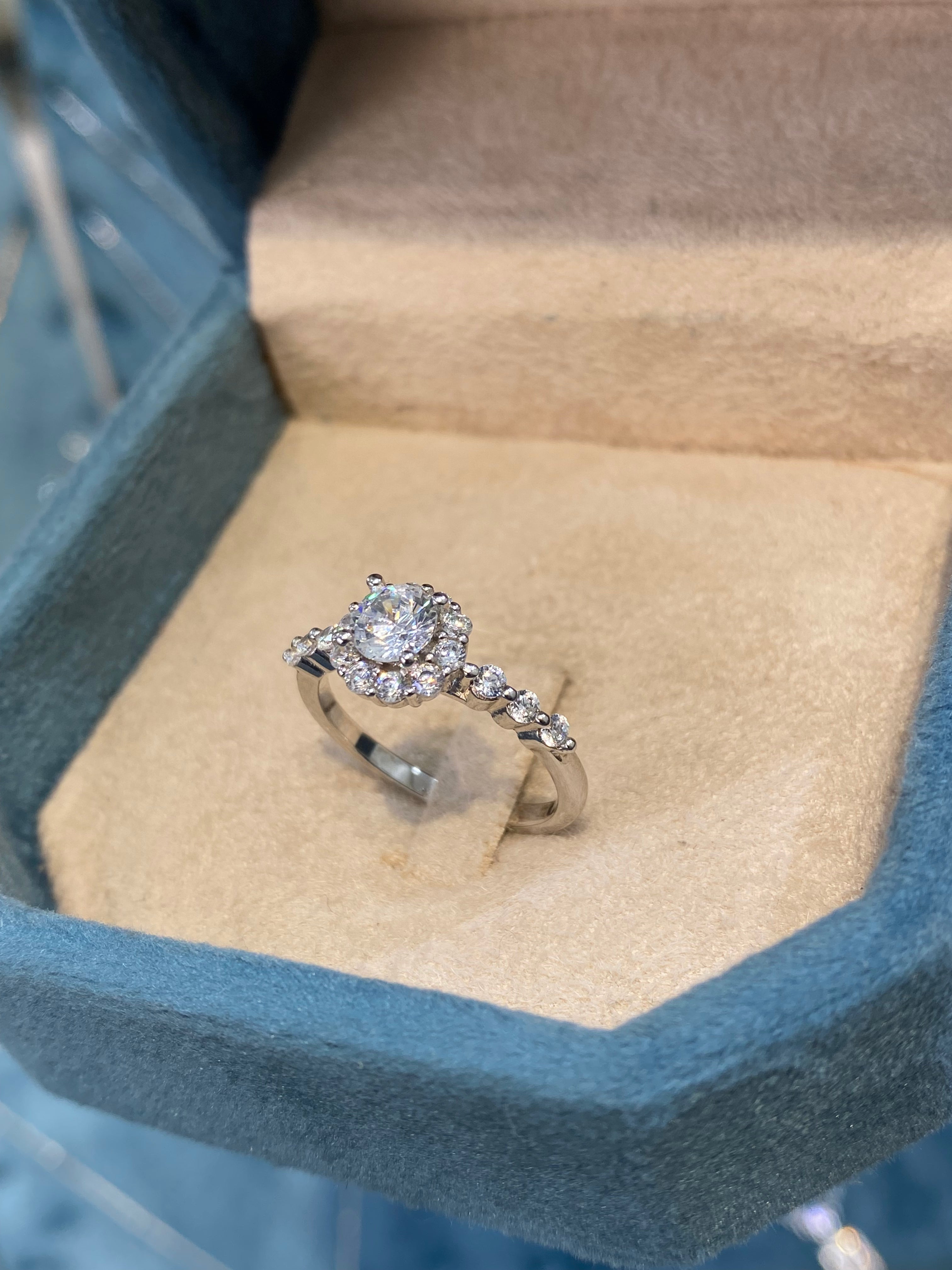 Bague fleure