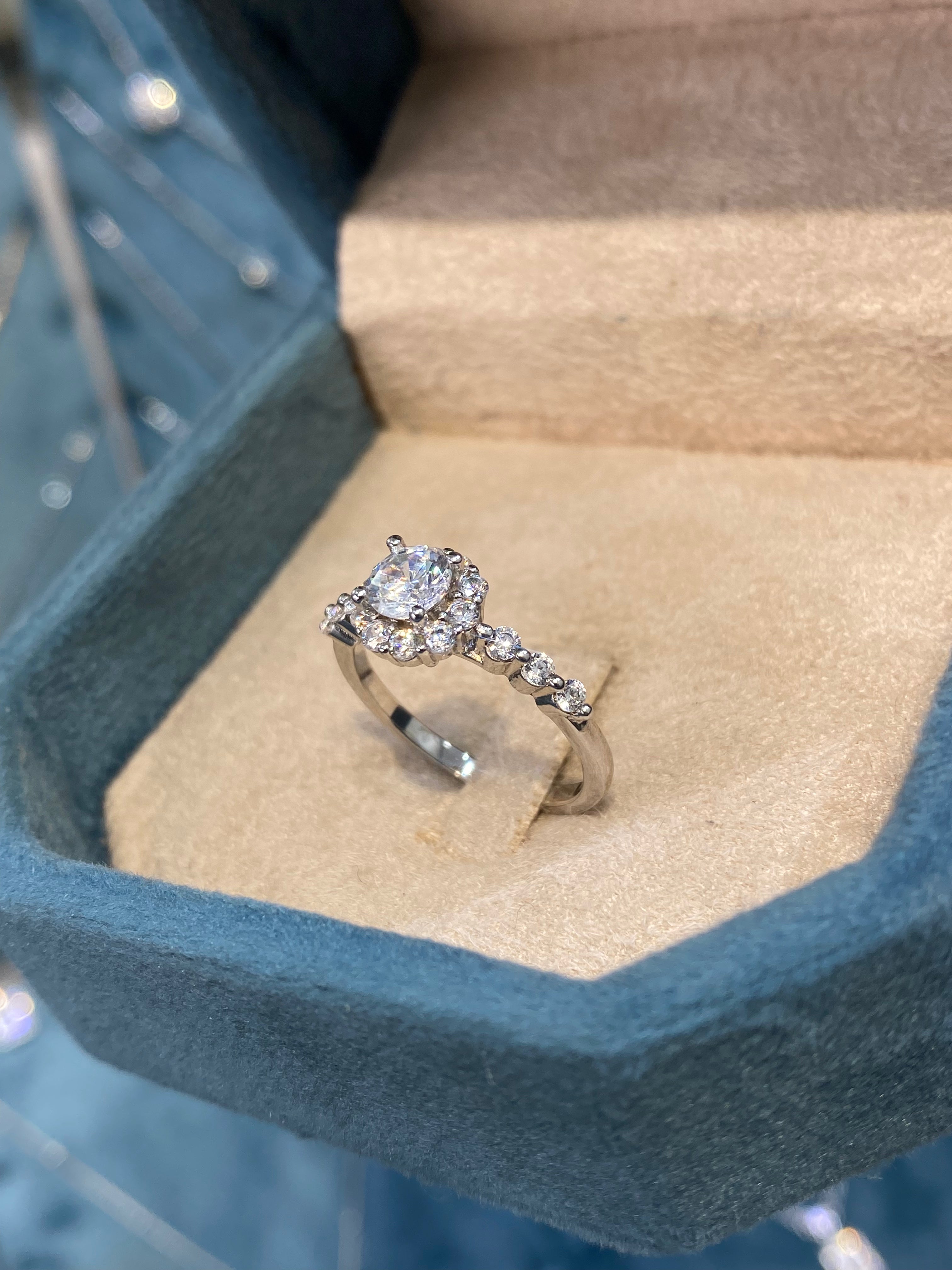 Bague fleure