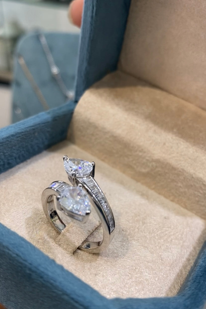 Bague Double Goutte