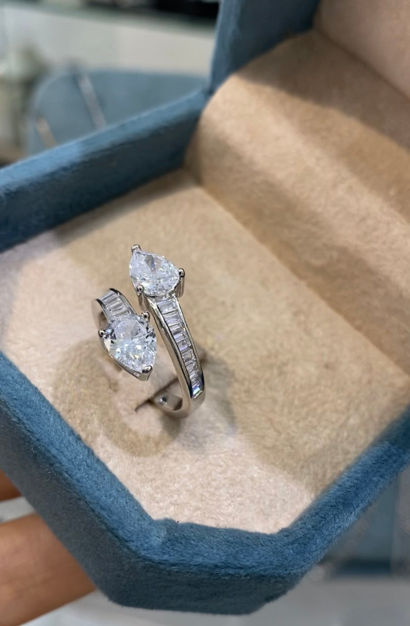 Bague Double Goutte