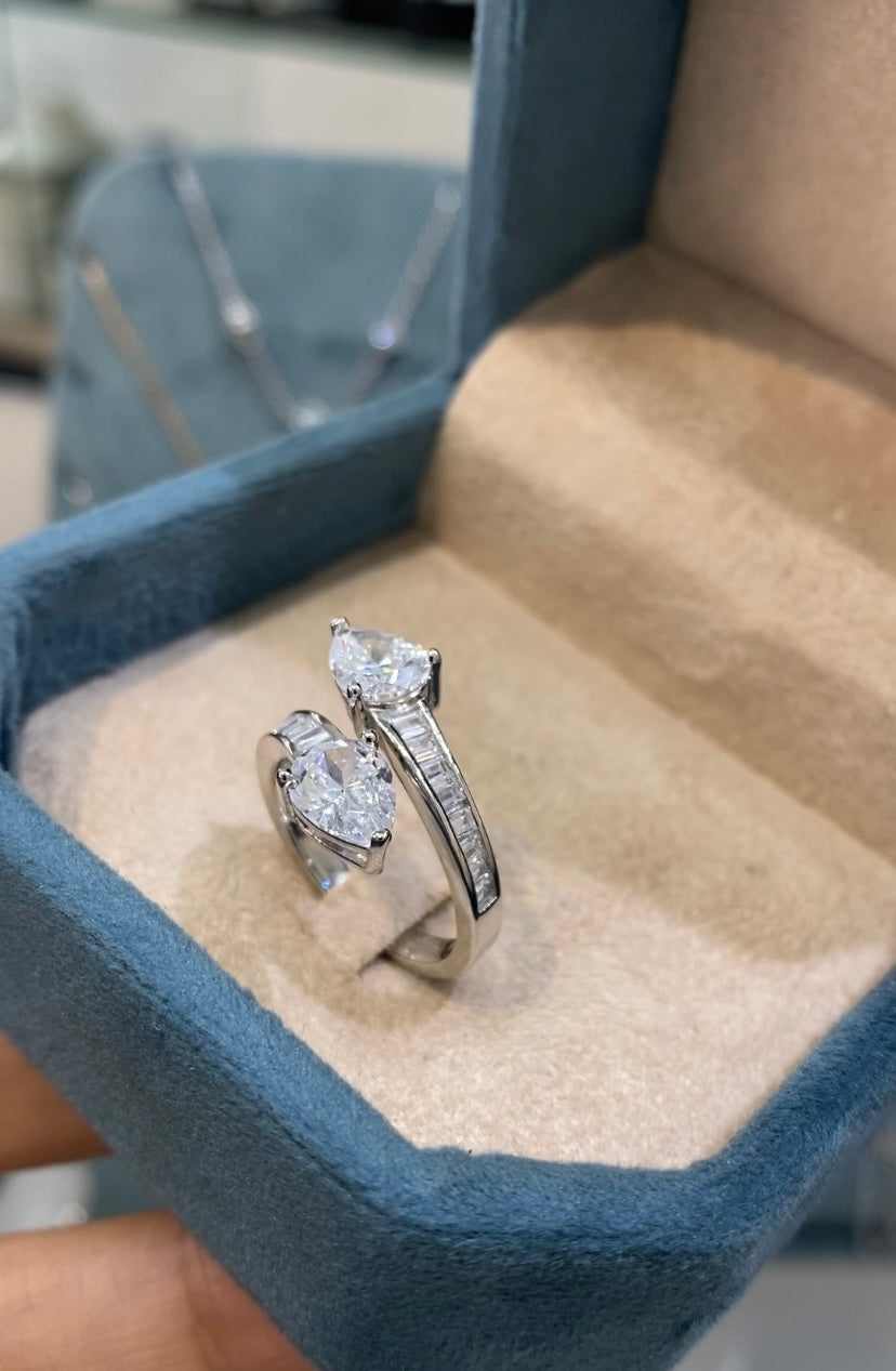 Bague Double Goutte