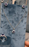 Parure Soleil Bleu