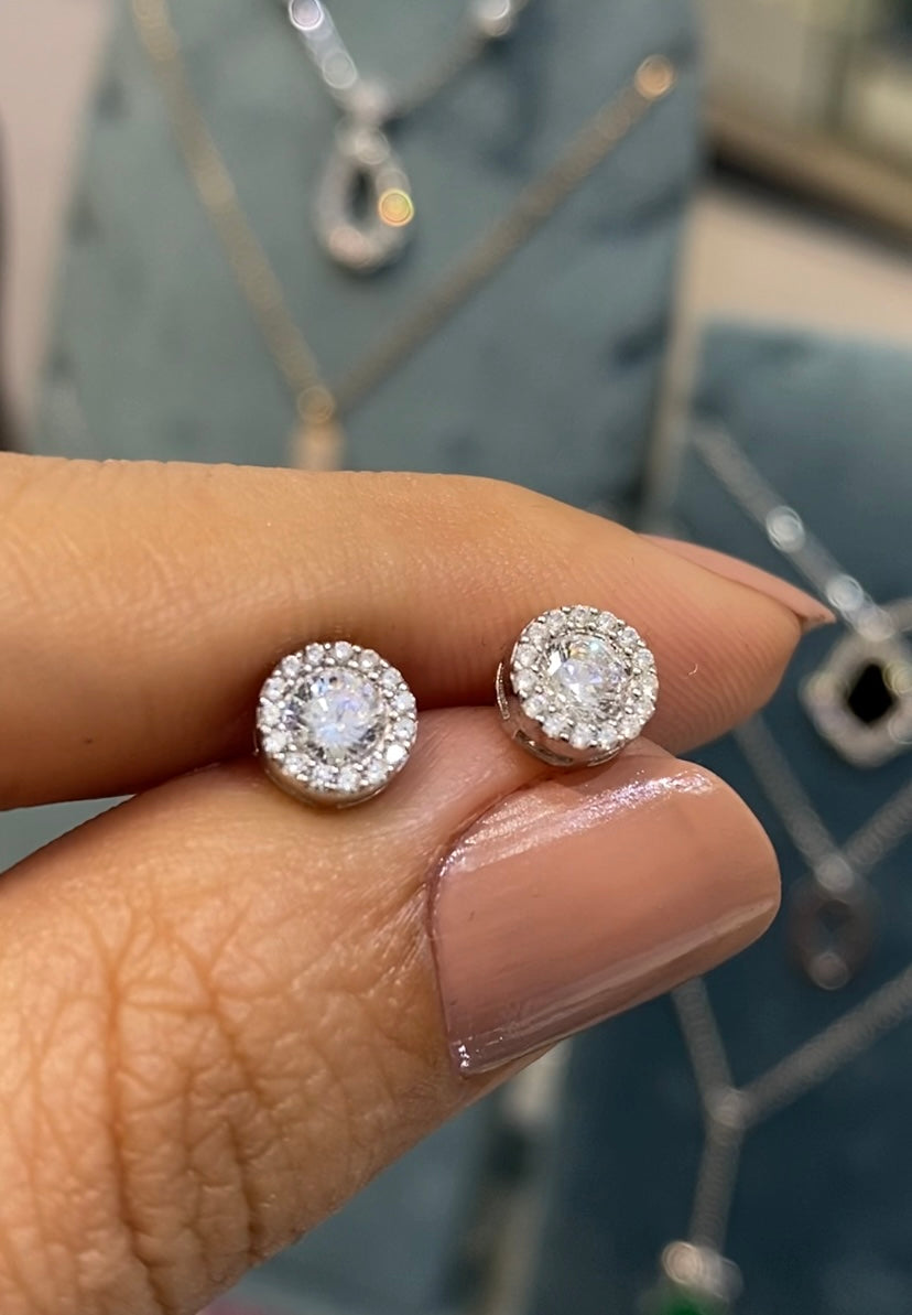 Boucles d'Oreilles Halo