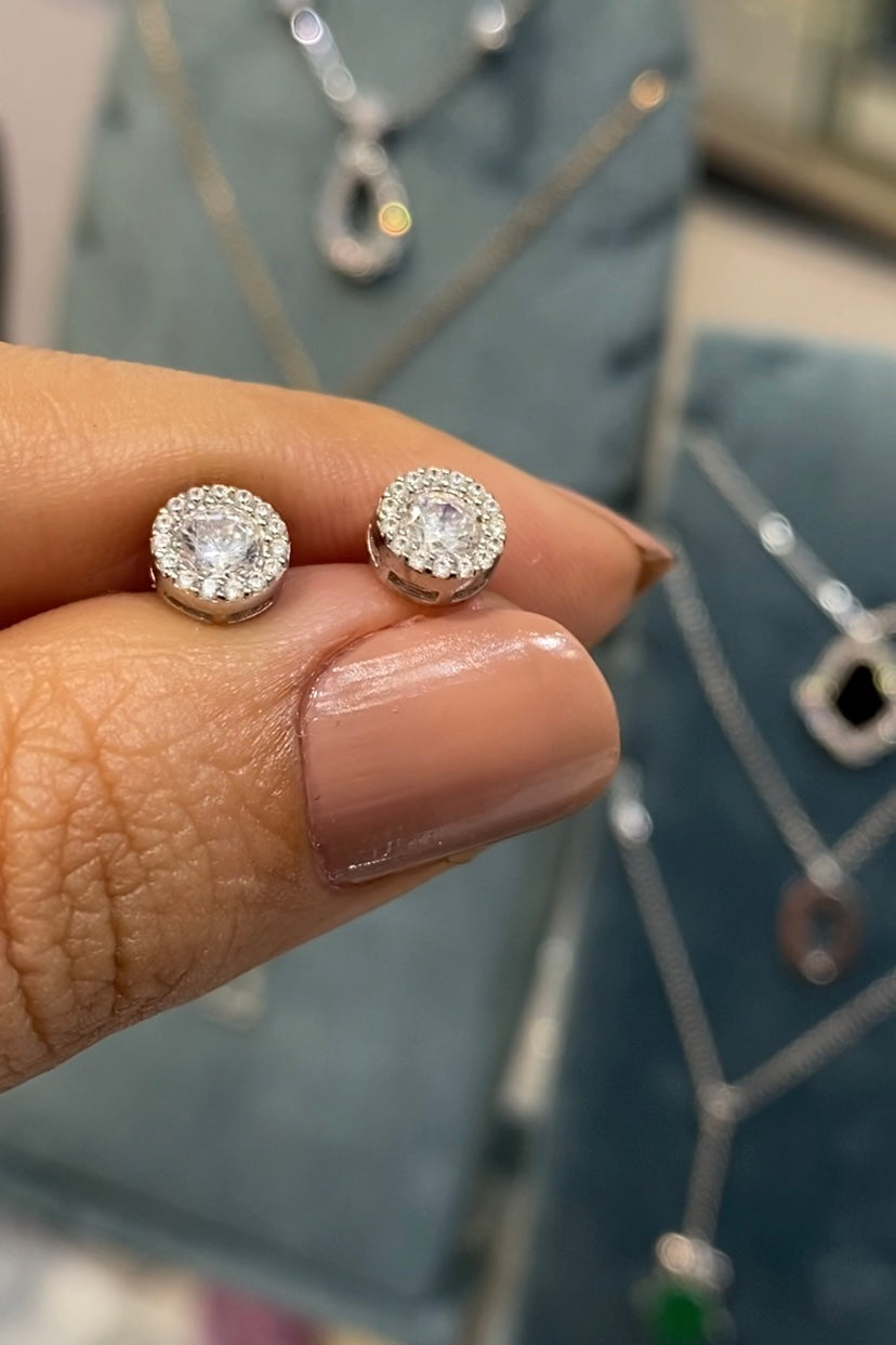 Boucles d'Oreilles Halo