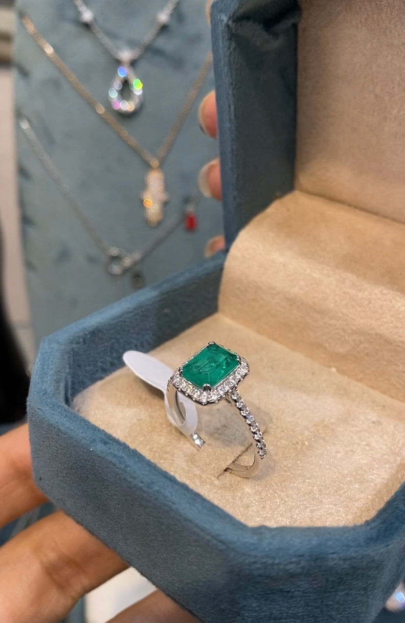 Bague royale verte