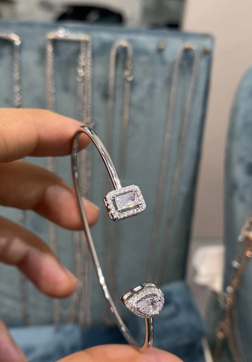 Bracelet carré poire